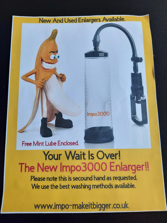 Joke Mail Outs Penis Enlarger Pump!