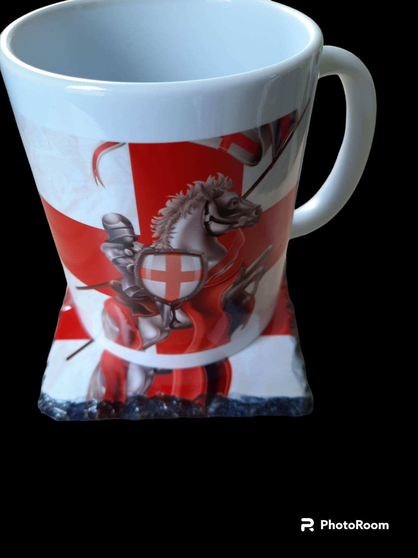 St George's Day Mug And Slate Coaster