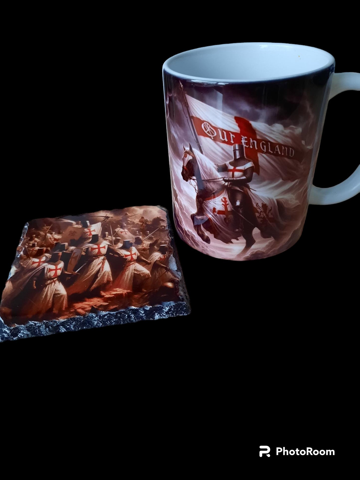 OUR ENGLAND MUG AND COASTER SET